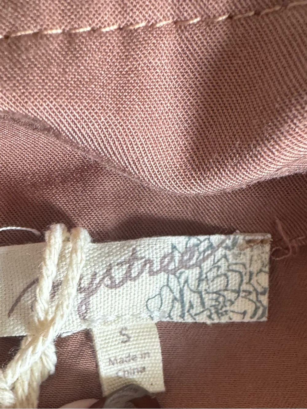 Mystree Rust Brown Zip-Front Field Jacket - Picture 3 of 3